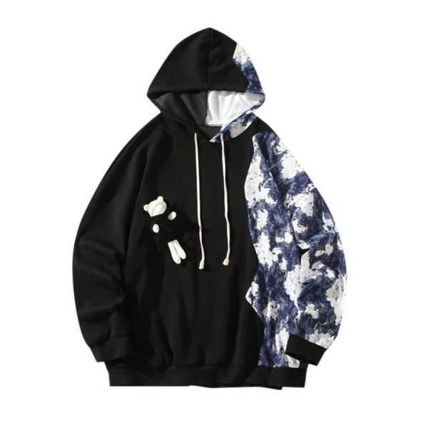 Men's Fall/Winter Oversized Hoodies: Street Wear Leisure Loose Hooded Sweatshirts